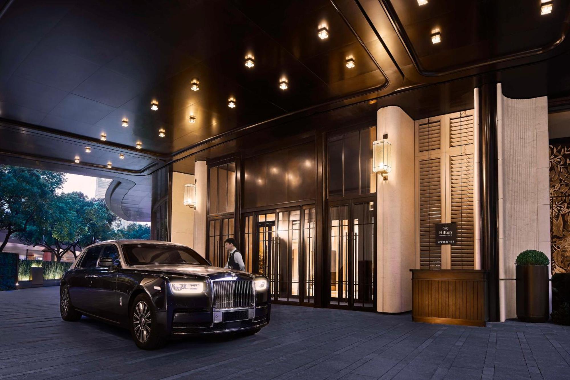 Hilton Shanghai City Center -Steps From Iconic Landmarks Wukang Mansion And Jing'An Temple Eksteriør billede
