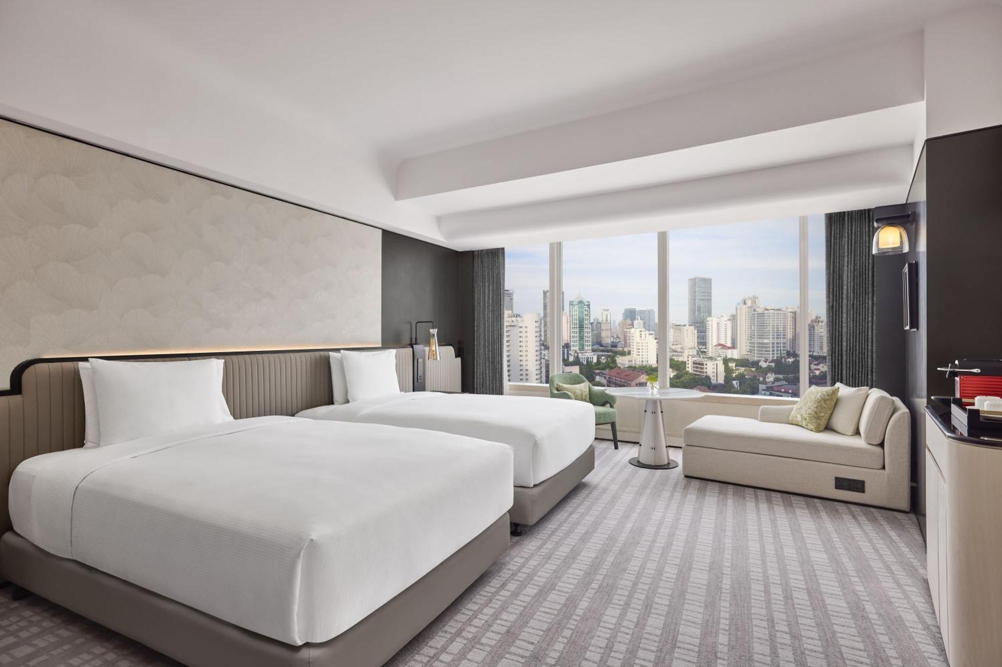 Hilton Shanghai City Center -Steps From Iconic Landmarks Wukang Mansion And Jing'An Temple Eksteriør billede