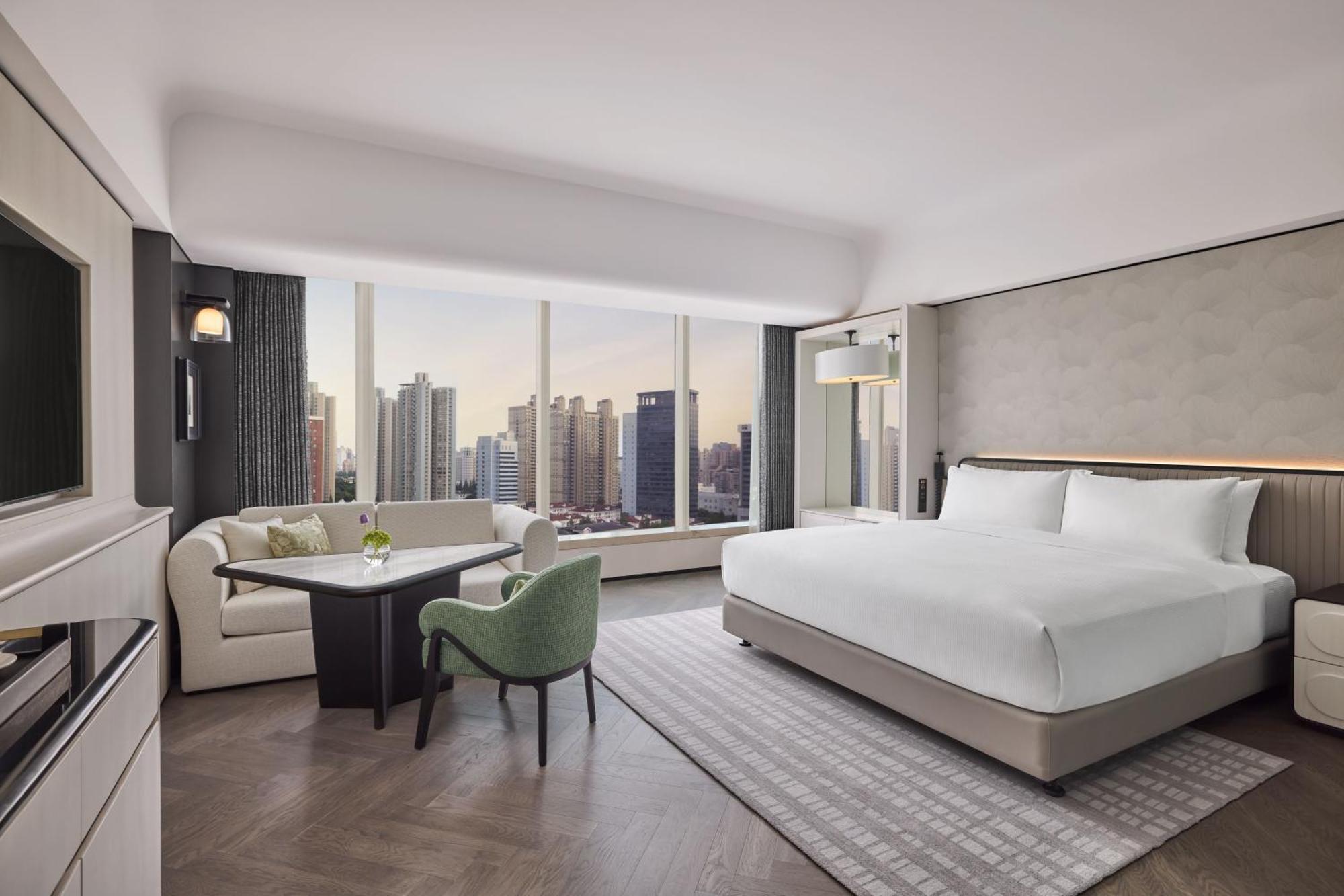 Hilton Shanghai City Center -Steps From Iconic Landmarks Wukang Mansion And Jing'An Temple Eksteriør billede