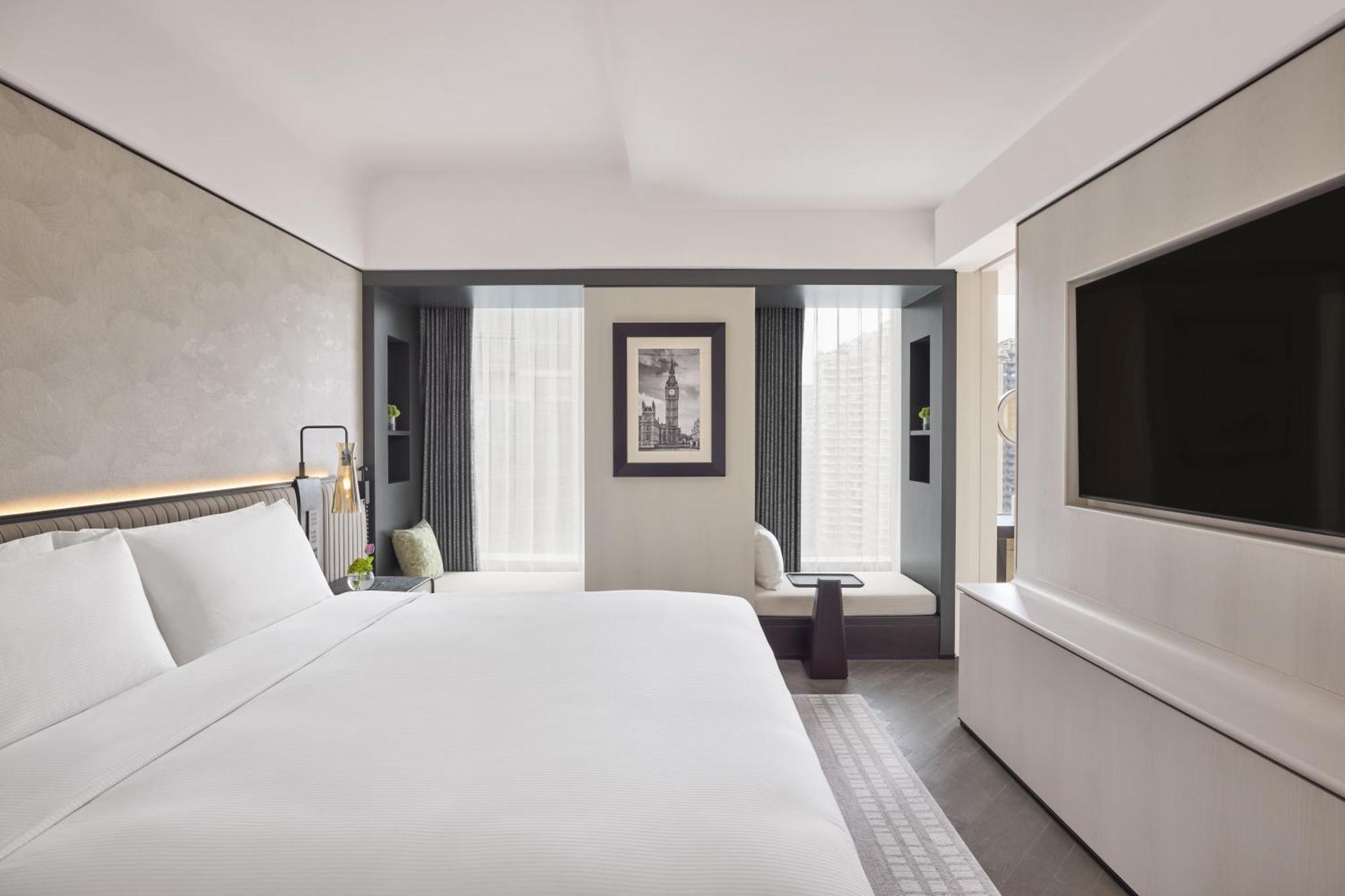 Hilton Shanghai City Center -Steps From Iconic Landmarks Wukang Mansion And Jing'An Temple Eksteriør billede