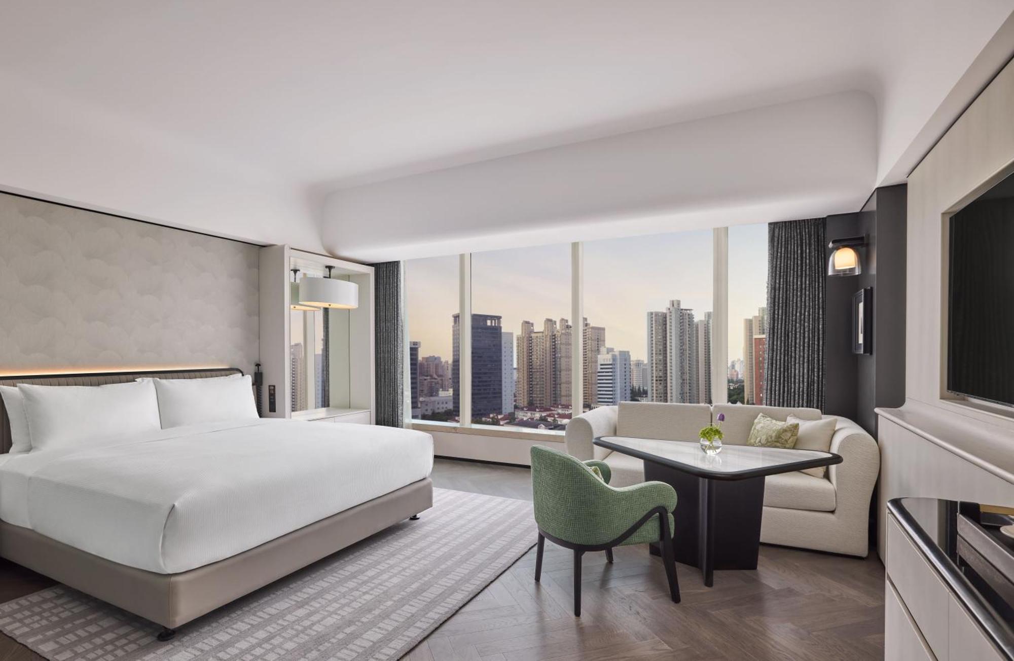 Hilton Shanghai City Center -Steps From Iconic Landmarks Wukang Mansion And Jing'An Temple Eksteriør billede